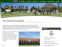 Tablet Screenshot of oua.co.za