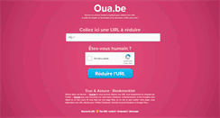 Desktop Screenshot of oua.be