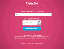 Tablet Screenshot of oua.be